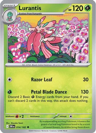 Lurantis (14) Reverse Holofoil - Destined Rivals