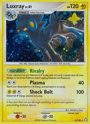 Luxray (8) Holofoil - Legends Awakened