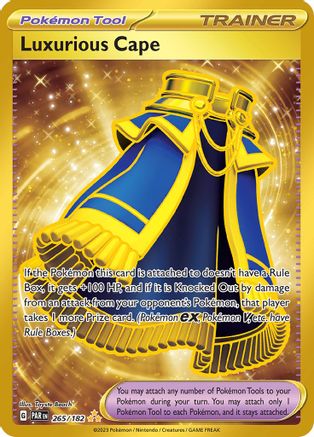 Luxurious Cape (Gold) (265) Holofoil - Paradox Rift