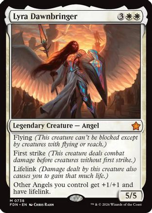 Lyra Dawnbringer (738) - Foundations