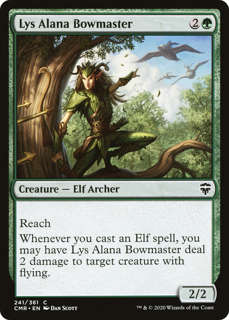 Lys Alana Bowmaster (241) - Commander Legends Foil