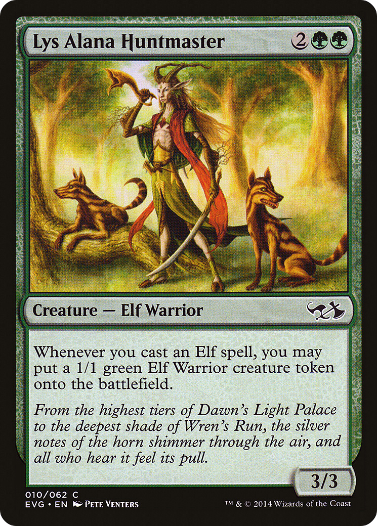 Lys Alana Huntmaster (010) - Duel Decks Anthology: Elves vs. Goblins