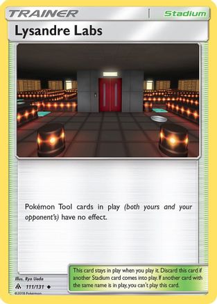 Lysandre Labs (111) Reverse Holofoil - Forbidden Light