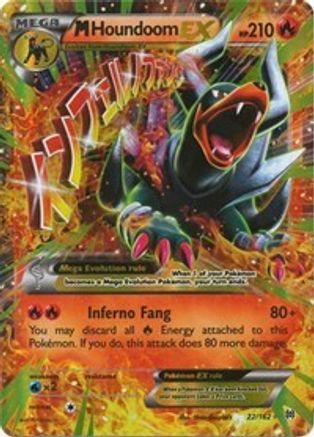 M Houndoom EX (22) Holofoil - BREAKthrough