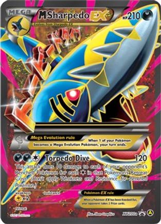 M Sharpedo EX (Full Art) (XY200a) Holofoil - Black Star Promos