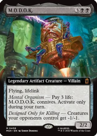 M.O.D.O.K. (Extended Art) (408) Foil - Marvel Super Heroes