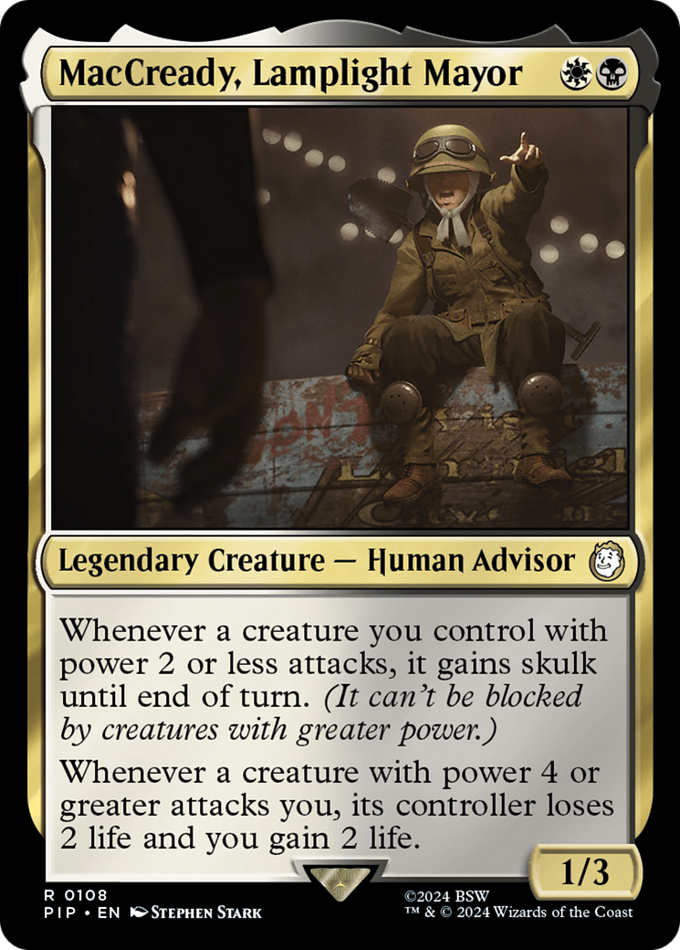 MacCready, Lamplight Mayor (108) - Fallout