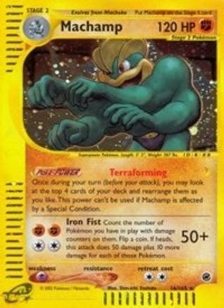Machamp (16) Reverse Holofoil - Expedition