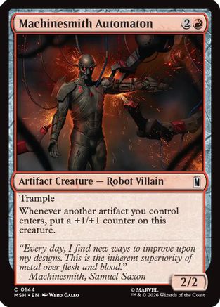 Machinesmith Automaton (144) Foil - Marvel Super Heroes