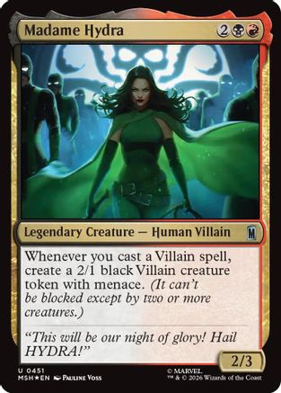 Madame Hydra (451) Surge Foil - Marvel Super Heroes