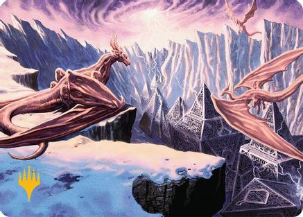 Maelstrom of the Spirit Dragon (042s) Gold-Stamped - Art Series: Tarkir: Dragonstorm