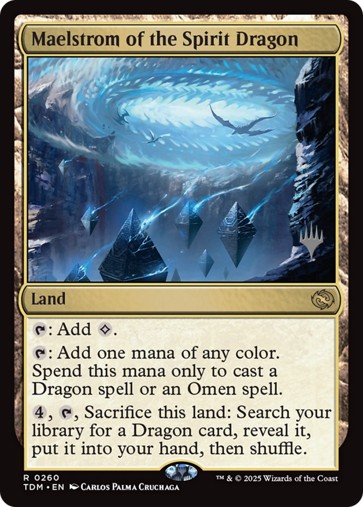 Maelstrom of the Spirit Dragon (Promo Pack) (260) Foil - Tarkir: Dragonstorm