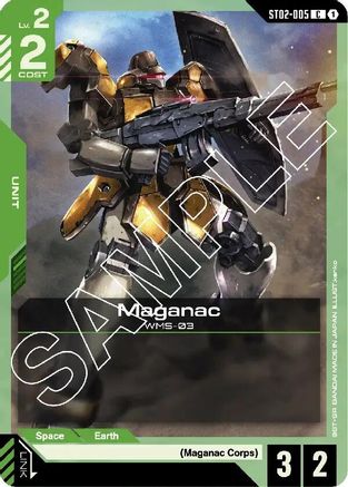 Maganac (ST02-005) - Starter Deck 02: Wings of Advance
