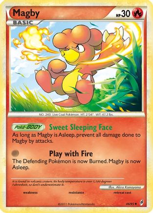 Magby (46) Reverse Holofoil - Call of Legends