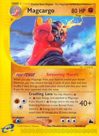 Magcargo (18) Reverse Holofoil - Skyridge