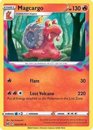 Magcargo (22) - Lost Origin