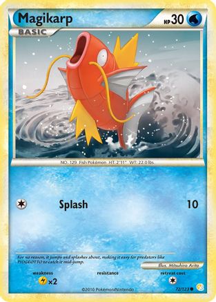 Magikarp (72) Reverse Holofoil - HeartGold & SoulSilver