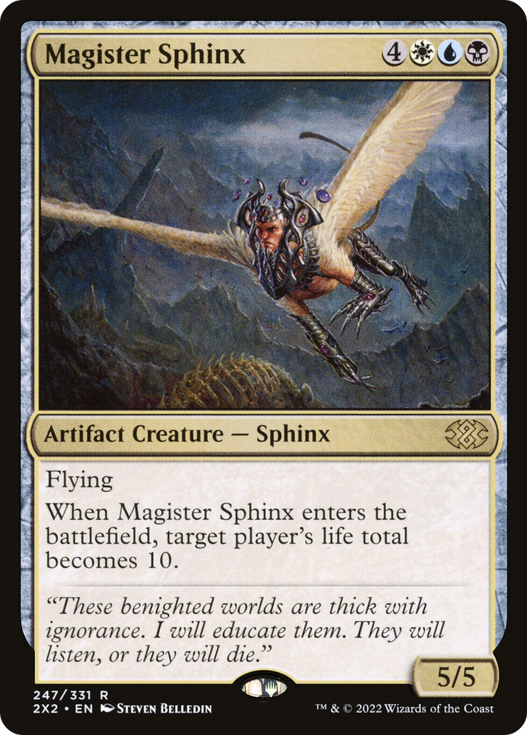 Magister Sphinx (247) Foil - Double Masters 2022