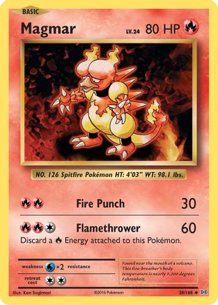 Magmar (20) - Evolutions
