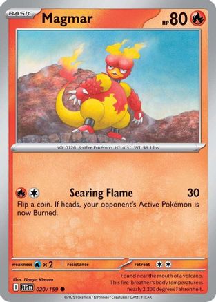 Magmar (20) Reverse Holofoil - Journey Together