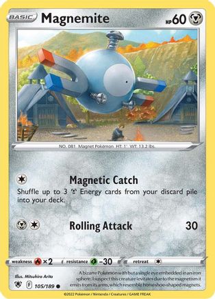 Magnemite (105) Reverse Holofoil - Astral Radiance