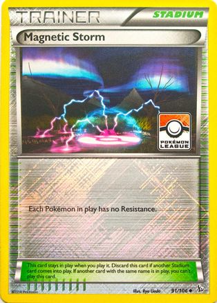 Magnetic Storm (Pokemon League) (91) Reverse Holofoil - Flashfire