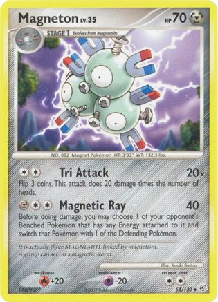 Magneton (54) Reverse Holofoil - Diamond & Pearl