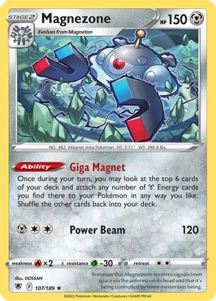 Magnezone (107) Reverse Holofoil - Astral Radiance