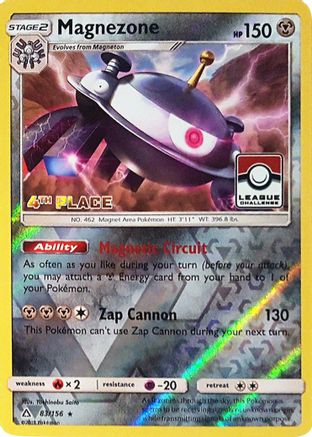 Magnezone (League Challenge) [4th Place] (83) Reverse Holofoil - Ultra Prism