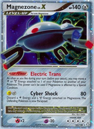 Magnezone LV.X (142) Holofoil - Legends Awakened