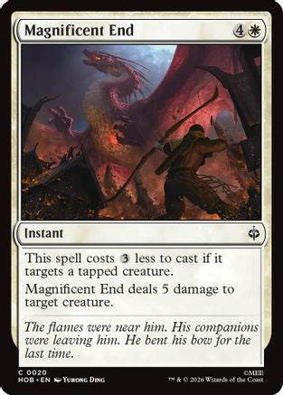 Magnificent End (020) Foil - The Hobbit
