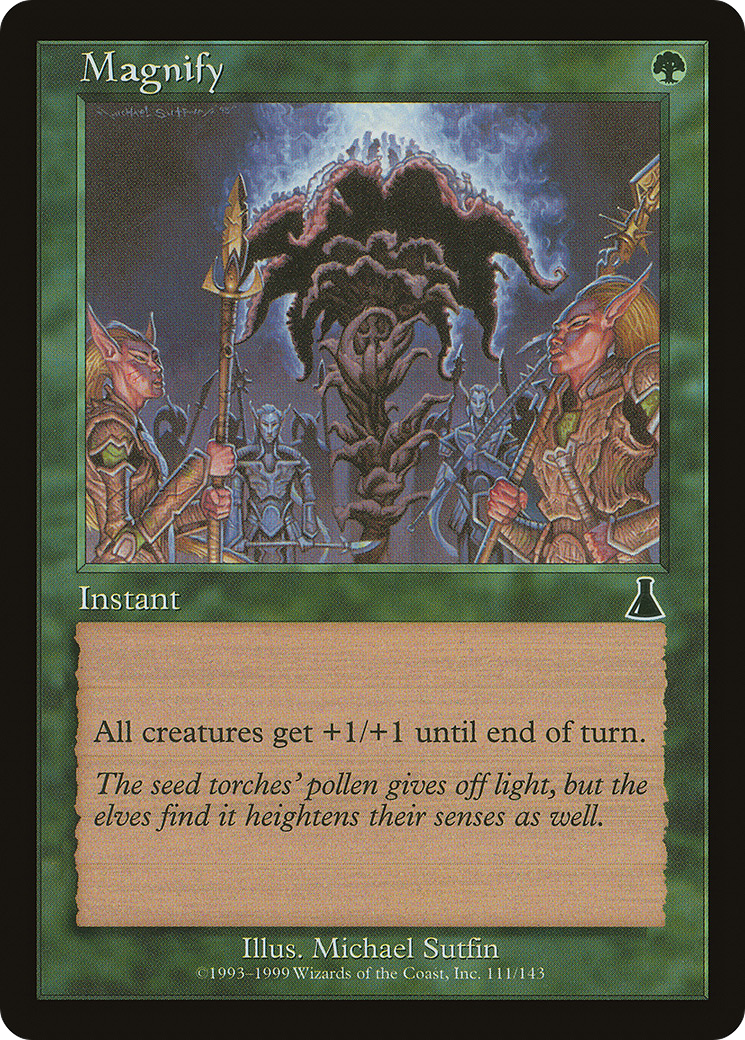 Magnify (111) Foil - Urza's Destiny