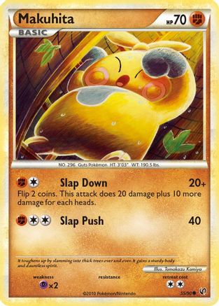 Makuhita (55) Reverse Holofoil - Undaunted