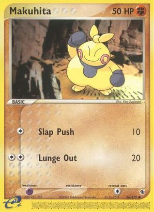 Makuhita (56) Reverse Holofoil - Ruby and Sapphire