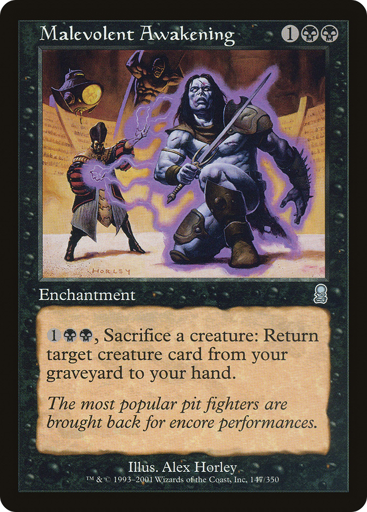 Malevolent Awakening (147) Foil - Odyssey