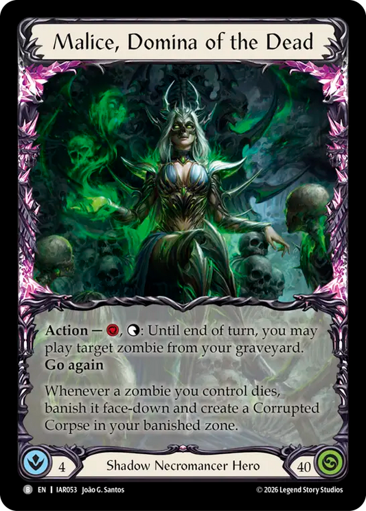 Malice, Domina of the Dead (IAR053) - Usurp the Shadow Throne