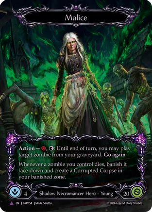 Malice (Marvel) (IAR054) Cold Foil - Usurp the Shadow Throne