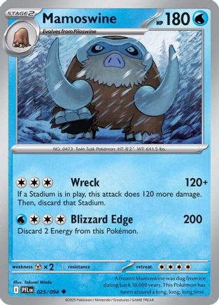 Mamoswine (25) - Phantasmal Flames