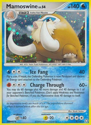 Mamoswine (9) Reverse Holofoil - Legends Awakened