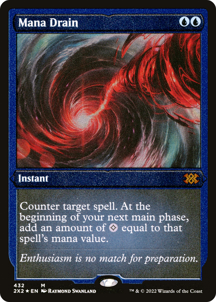 Mana Drain (432) Etched Foil - Double Masters 2022