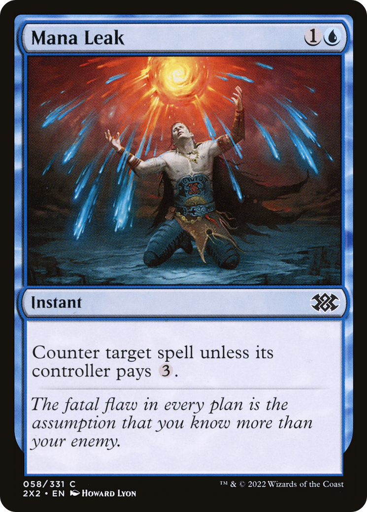 Mana Leak (058) - Double Masters 2022