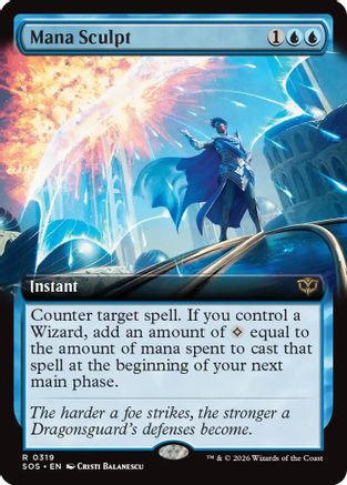 Mana Sculpt (Extended Art) (319) Foil - Secrets of Strixhaven