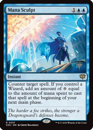 Mana Sculpt (Promo Pack) (057) Foil - Secrets of Strixhaven