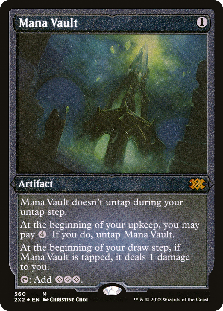 Mana Vault (560) Etched Foil - Double Masters 2022