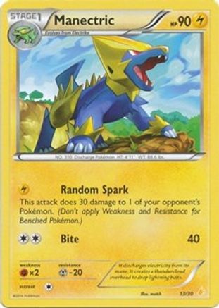 Manectric (13) - Trainer Kit: Pikachu Libre & Suicune