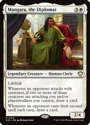 Mangara, the Diplomat (155) - Commander: Secrets of Strixhaven
