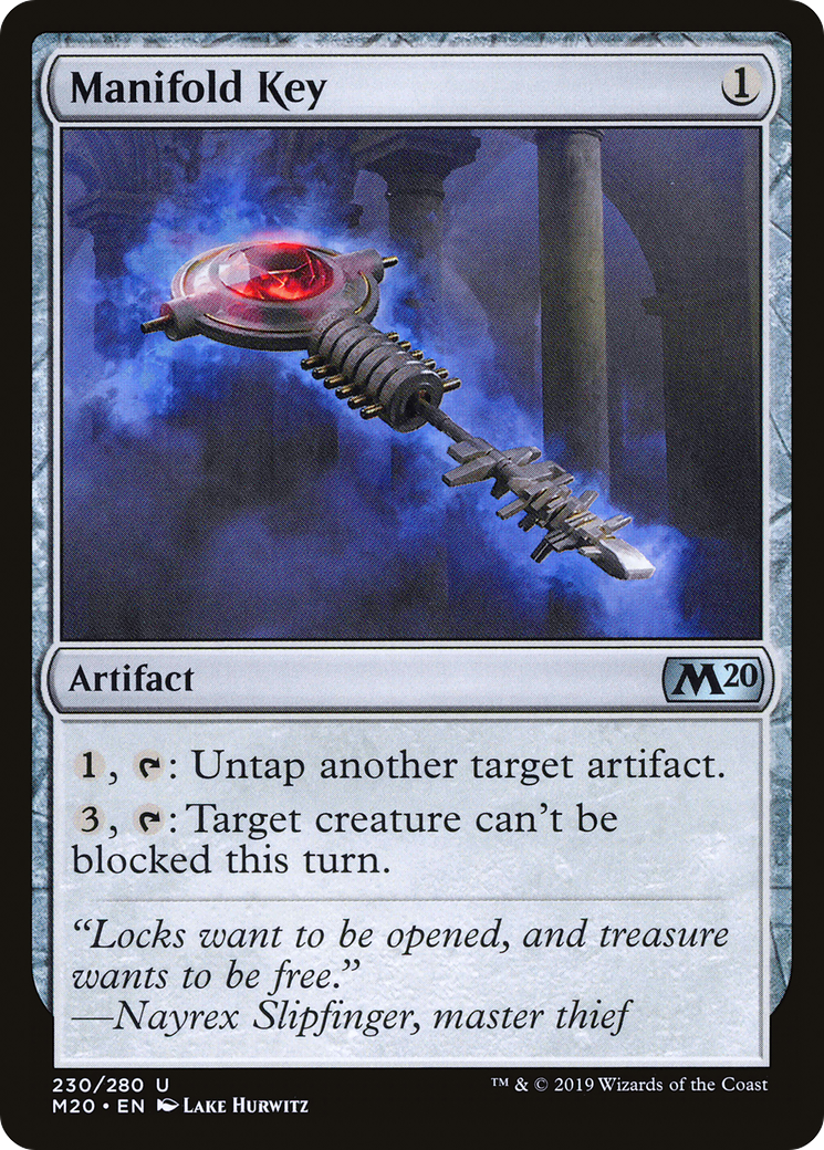 Manifold Key (230) - Core Set 2020 Foil