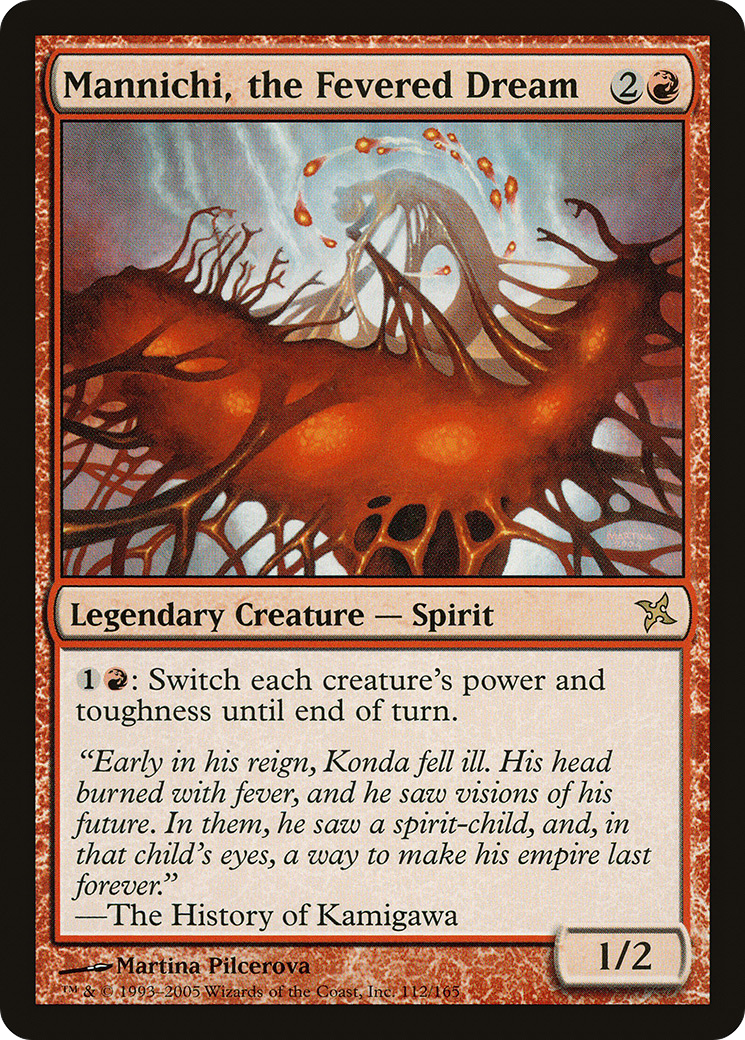 Mannichi, the Fevered Dream (112) - Betrayers of Kamigawa