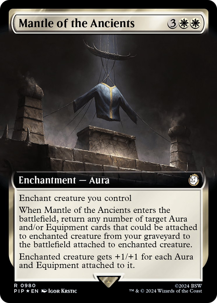 Mantle of the Ancients (Extended Art) (980) Surge Foil - Fallout