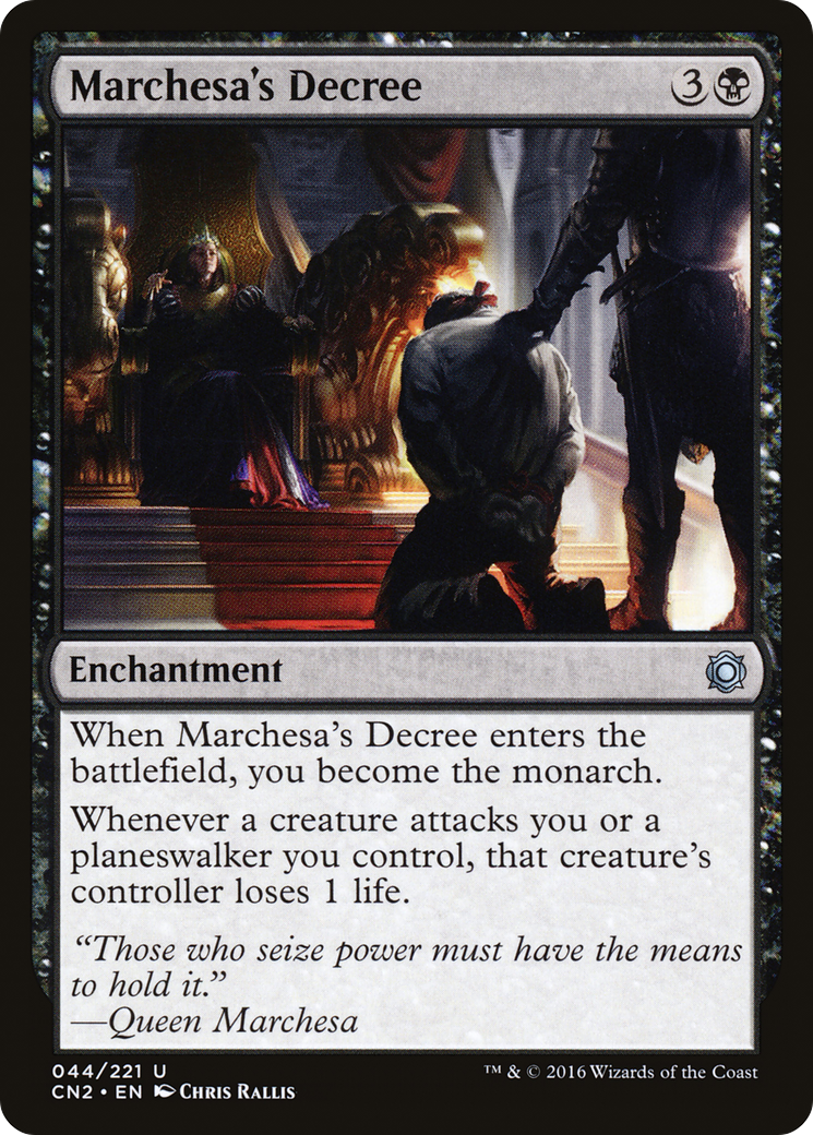 Marchesa's Decree (044) Foil - Conspiracy: Take the Crown
